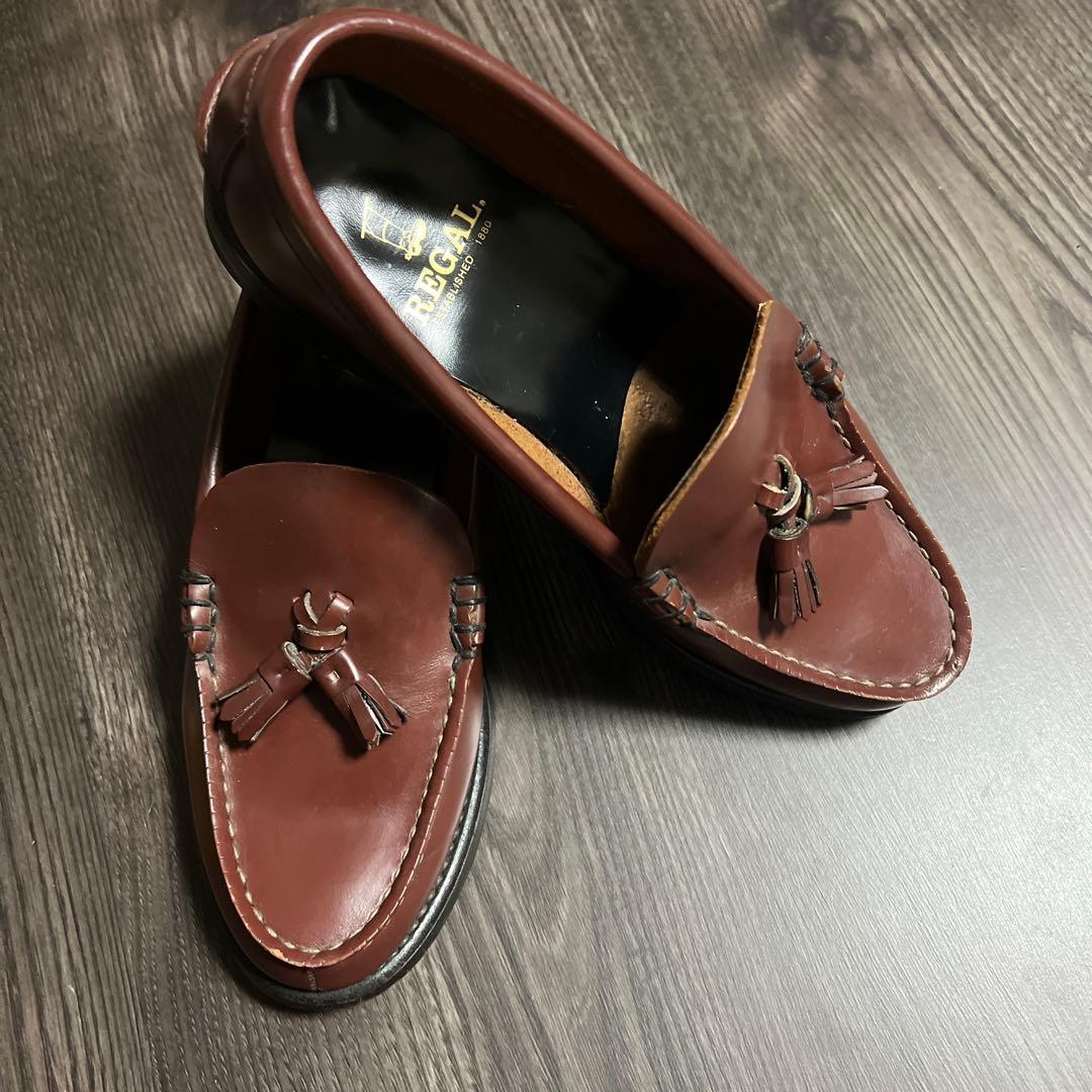 リーガル タッセルローファー 2253 23.5cm ブラウン - メルカリ