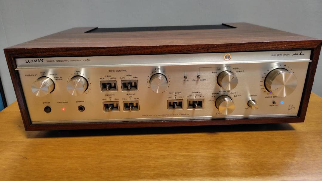 LUXMAN L-48X ステレオ プリメインアンプ ラックスマン LUXMAN L-48Xの仕様 ラックスマン