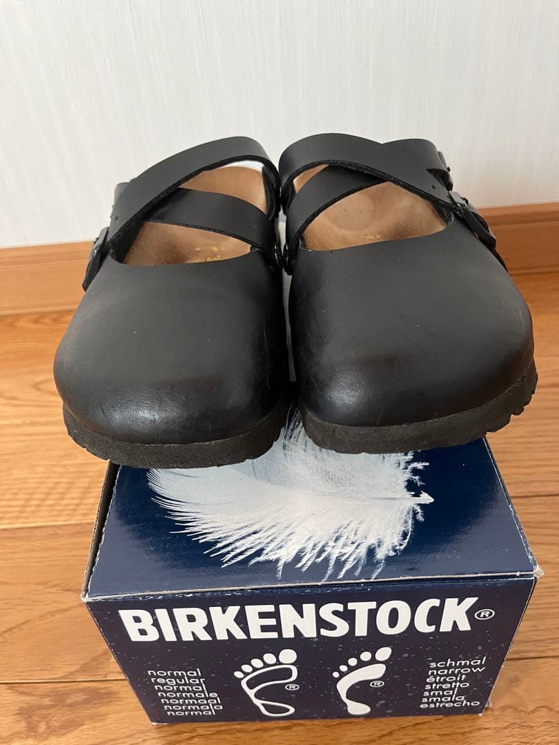 ビルケンシュトック ローリー 36 ブラック レザー - メルカリ