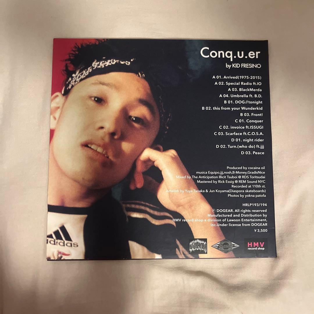 大幅値下げ〉KID FRESINO conquer LP盤 - メルカリ