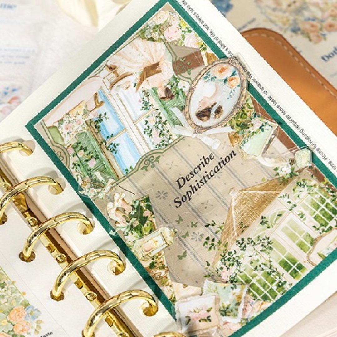 5t-6 ／コラージュ素材 マスキングテープ 海外マステ まとめ売り