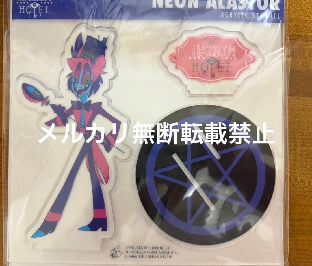ハズビンホテル アラスター パイロット版 ネオン アクリルスタンド