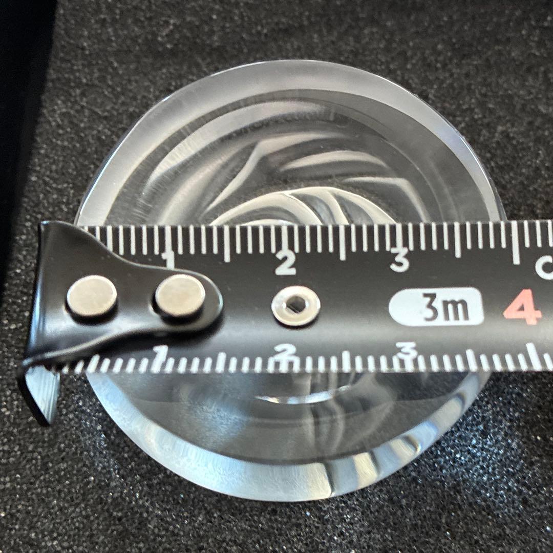 新品未使用】LALIQUE ラリック クリスタル 箸置 2個セット クリスマス