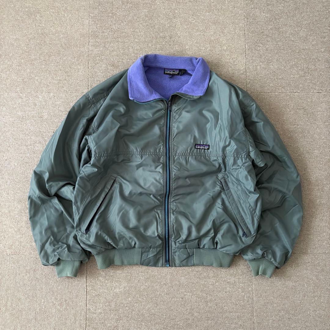 90s Patagonia シェルドシンチラジャケット USA製 XL 90's パタゴニア シェルドシンチラジャケット ハンター 表記(XL) USA製