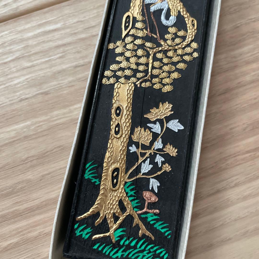 未使用 中国 書画墨 中国書画墨 固形墨 古墨 松鶴遐齢 油煙 油煙墨