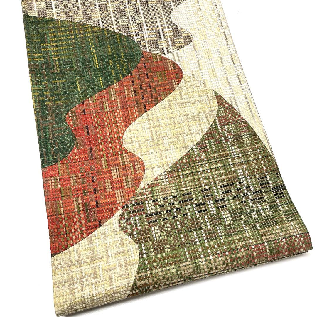 A1834 ○高級 正絹 太鼓六通 袋帯 - メルカリ