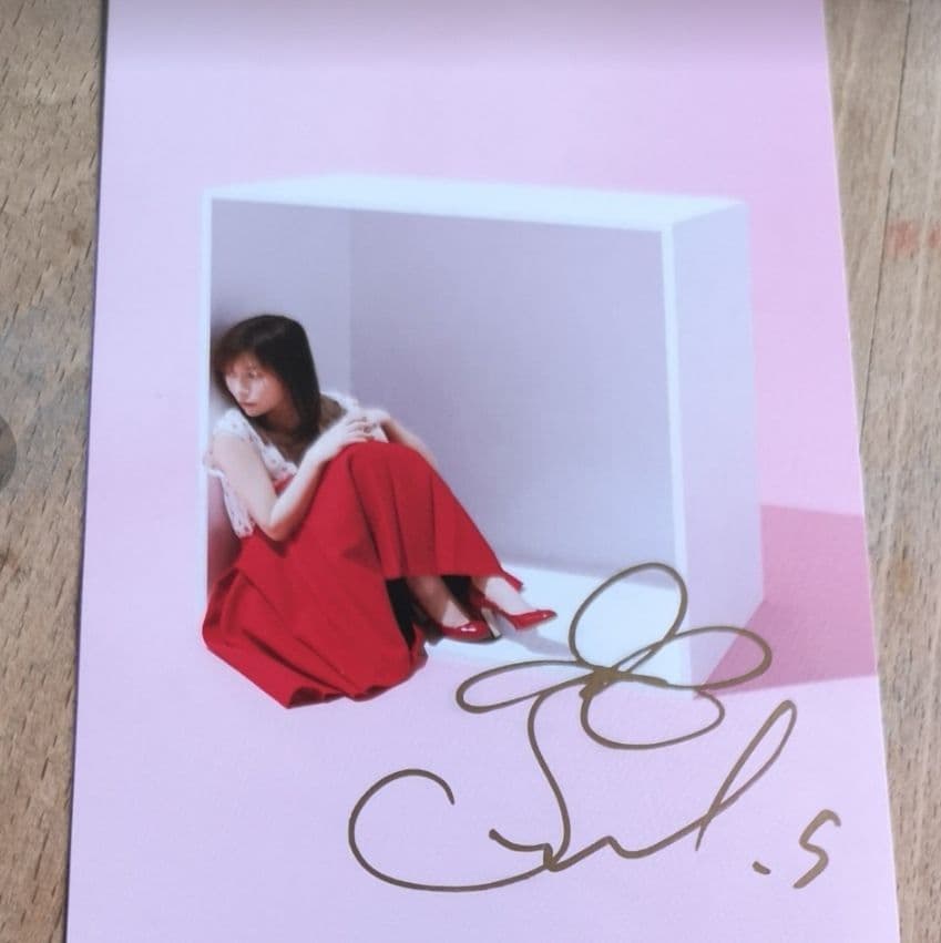 カバーアルバム サイン付きポストカードセット 柴田淳