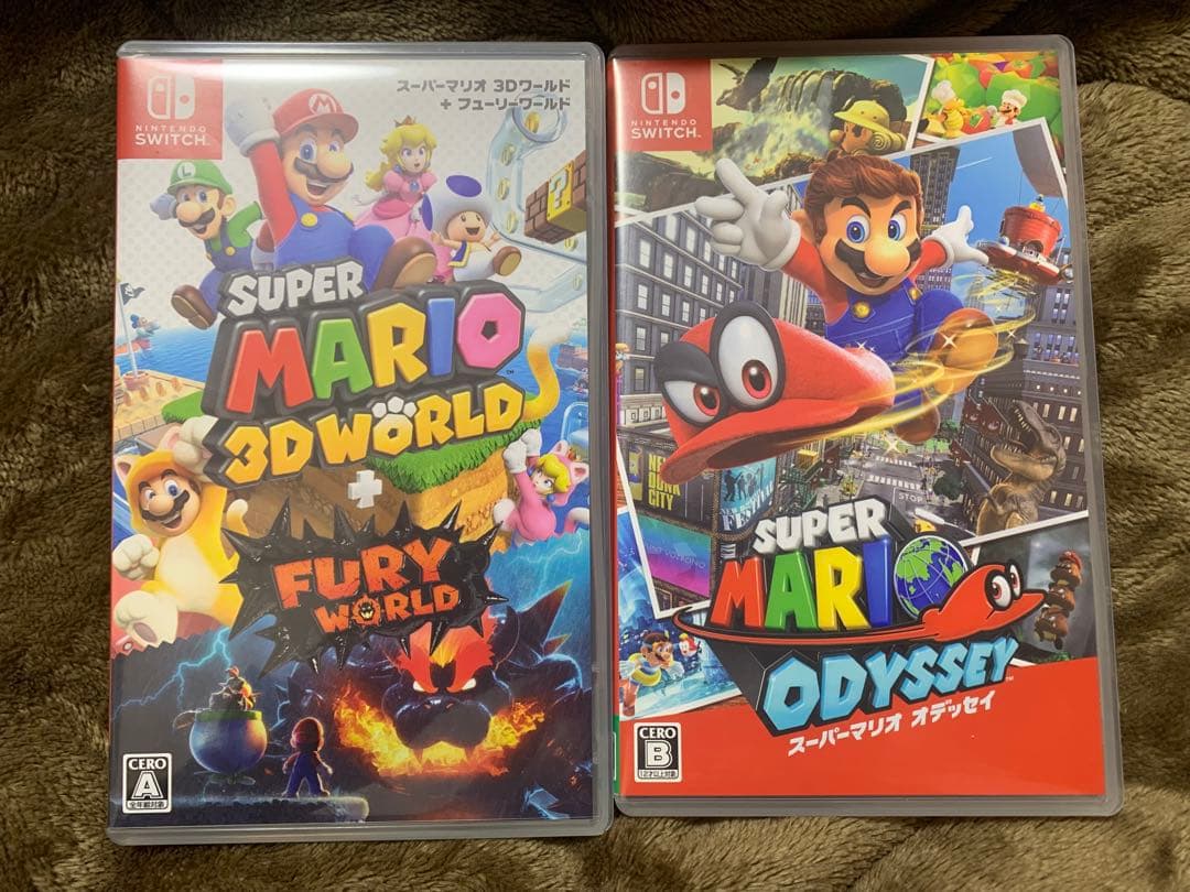スーパーマリオ 3Dワールド + フューリーワールド & オデッセイ　まとめ売り 51XUUlRH73L.jpg