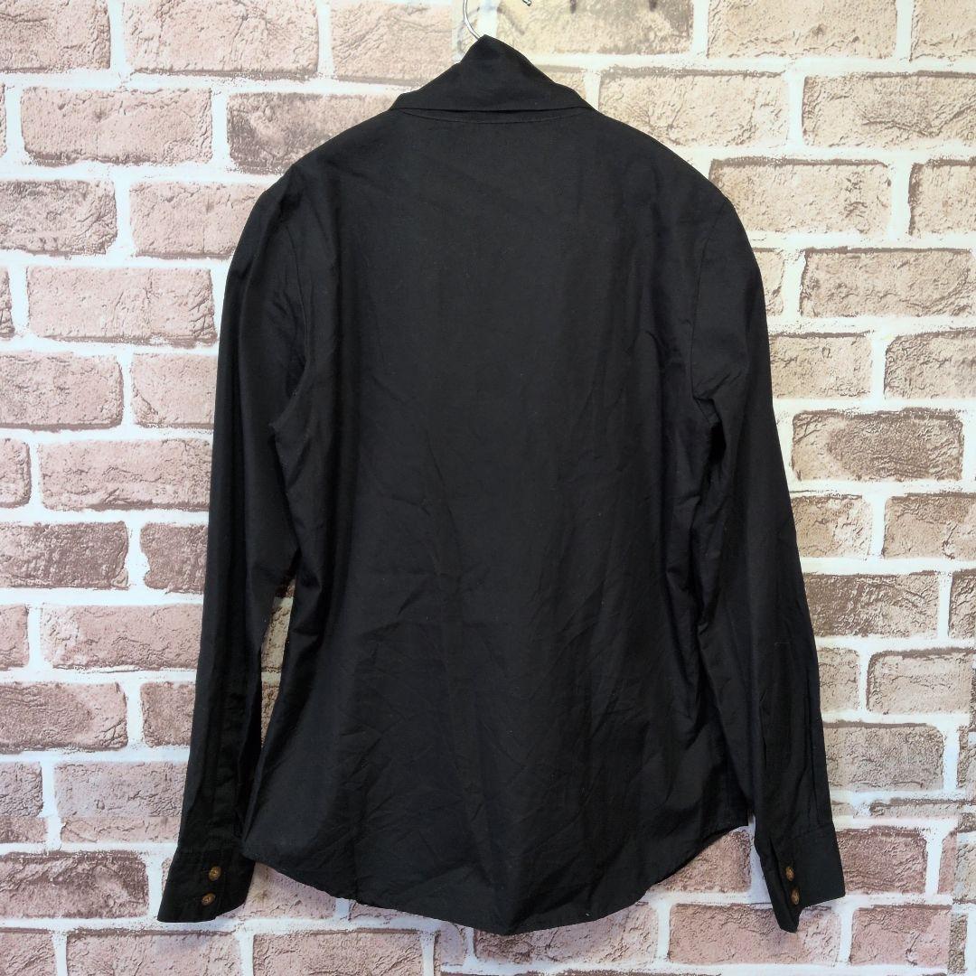 Vivienne Westwood ボウタイ リボン 長袖シャツ オーヴ刺繍 黒 - メルカリ