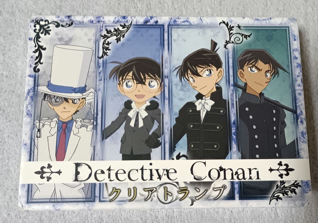 名探偵コナン クリアトランプ　怪盗キッド　工藤新一　服部平次　江戸川コナン 名探偵コナン』より工藤新一・服部平次・怪盗キッドの ひざ掛けなど 3