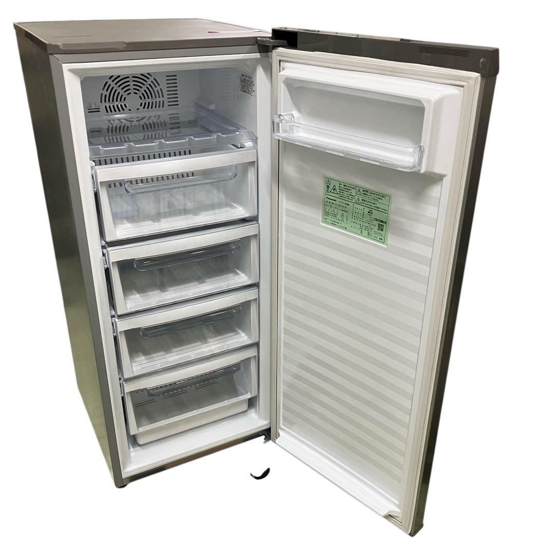 4202 Panasonic 冷凍庫 NR-FZ12OD-SS シルバー 4202 Panasonic 冷凍庫