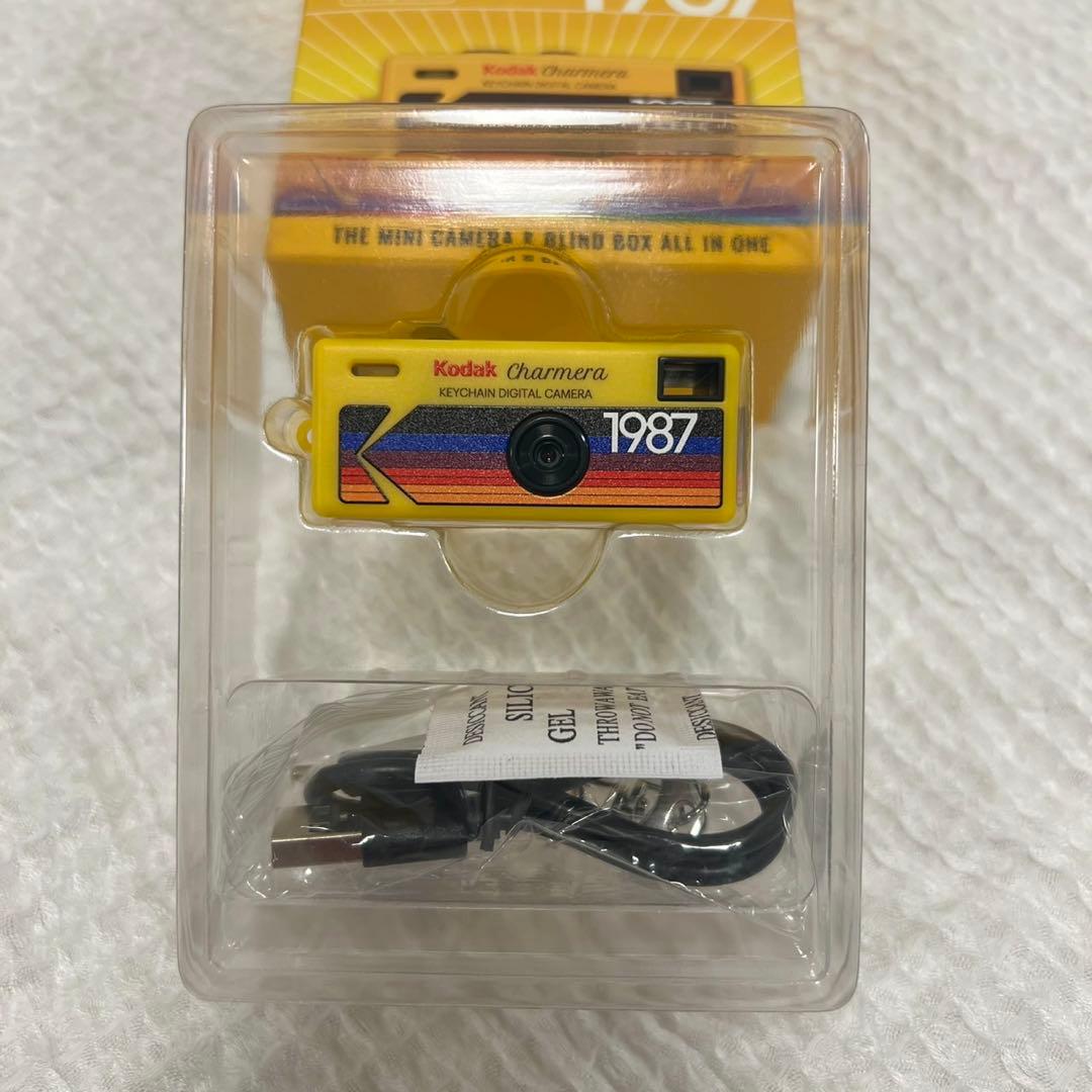 Kodak Charmera キーチェーンデジタルカメラ 1987 イエロー - メルカリ