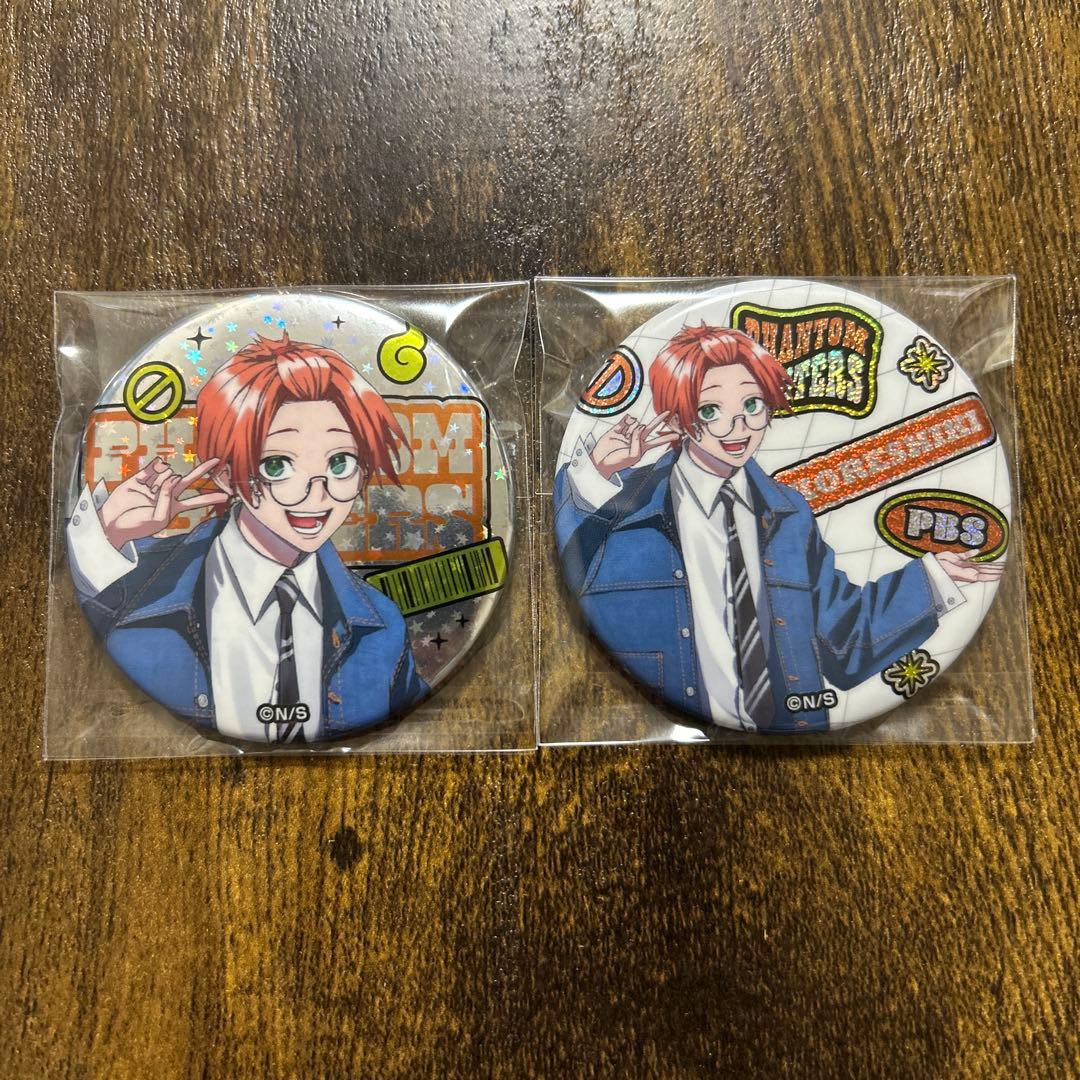 ファントムバスターズ 是岸遊人 缶バッジ 梅田スカイビル - メルカリ