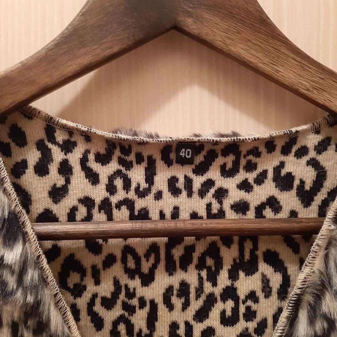 US 三軒茶屋 Leopard Vest ヒョウ柄 ベスト - メルカリ
