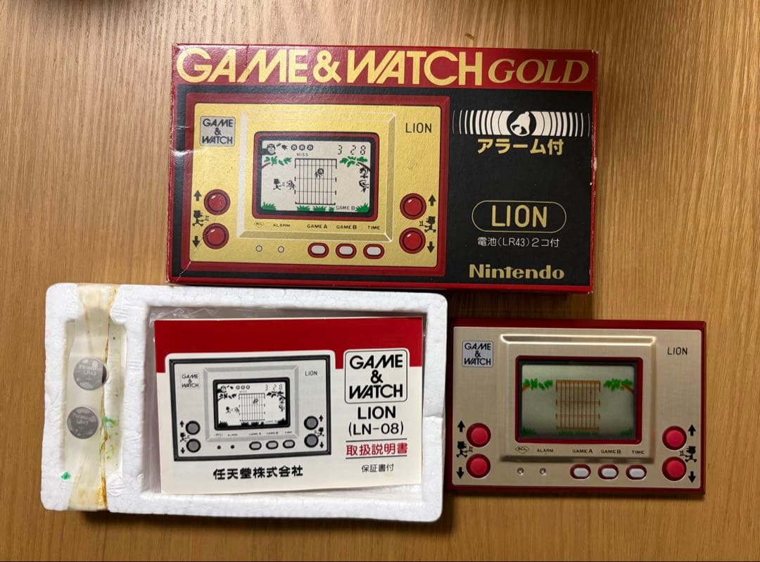 ゲーム&ウォッチ GOLD LION