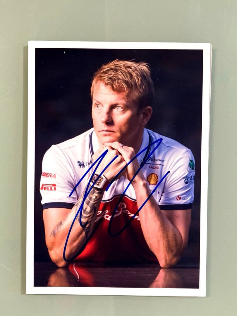 キミ・ライコネン直筆サイン入り2Lサイズ写真… - メルカリ