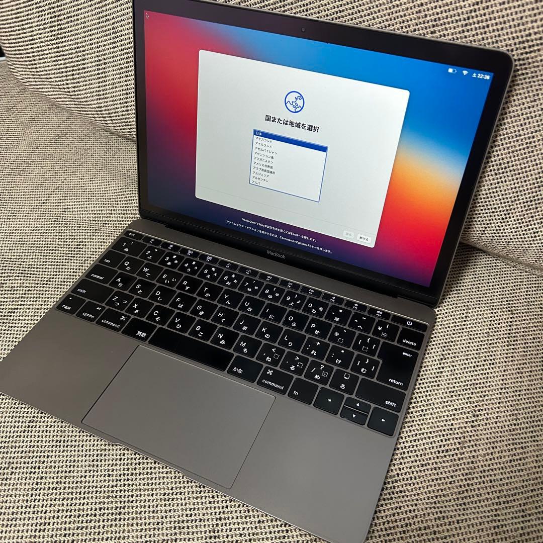 Apple MacBook 2015 12インチ 8GB/256GB グレー - メルカリ