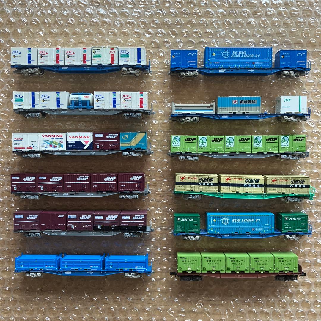 Nゲージ コンテナ12両セット - メルカリ