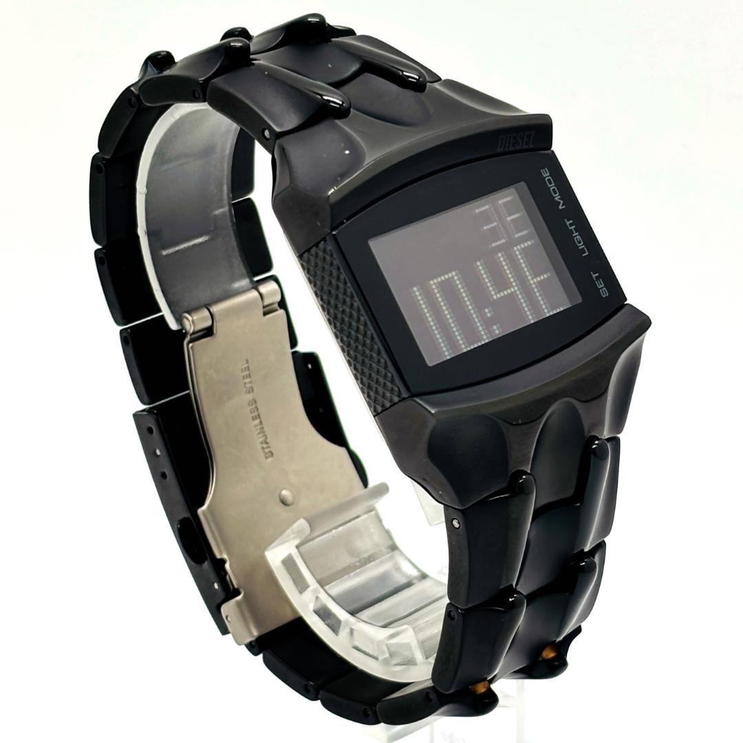 入手困難】ディーゼル DZ2156 腕時計 ブラック 電波時計 【1-D-①