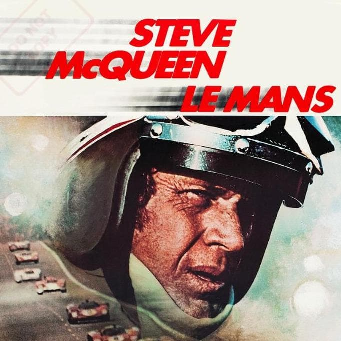 ポスター『栄光のル・マン』 フランス版デザイン☆スティーブ