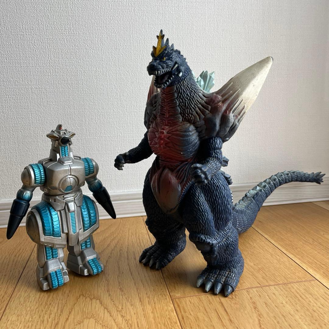 スペースゴジラ フォースモゲラ ソフビ 2体セット - メルカリ