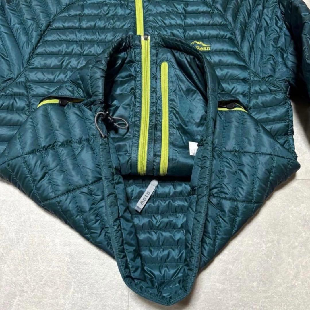 L.L.Bean（エルエルビーン）　ダウンジャケット　グリーン　緑　850FP
