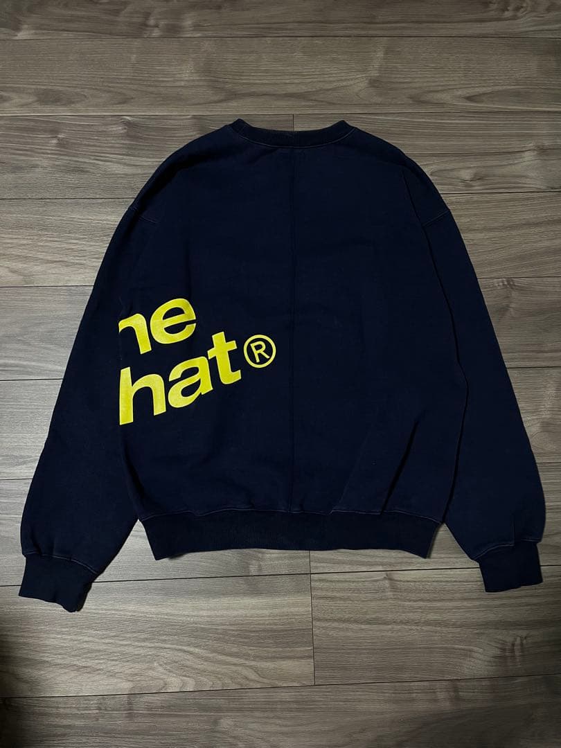 希少】thisisneverthat ネイビー トレーナー M ネバザ - メルカリ