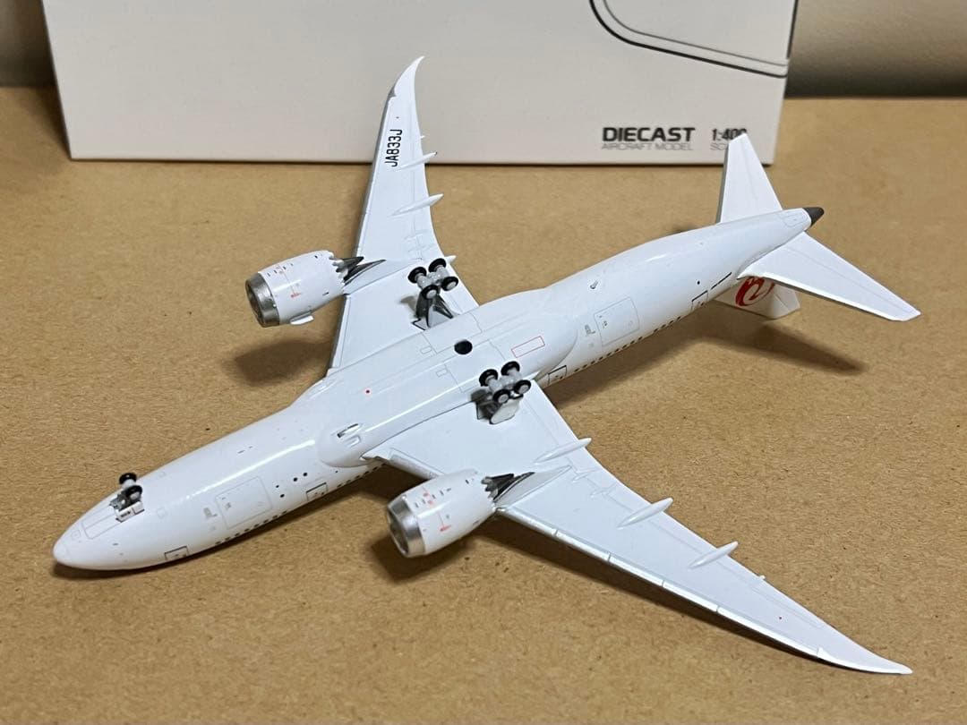 JC wings 1/400 JAL 日本航空 787-8 JA833J