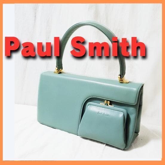 Paul Smith ミントグリーン ハンドバッグ　パーティー　結婚式 Amazon | Paul Smith Logo ポップカラー 2WAYトートバッグ | Paul