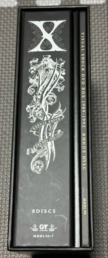 X（XJAPAN）VISUAL SHOCK DVD BOX 1989-1992 - メルカリ