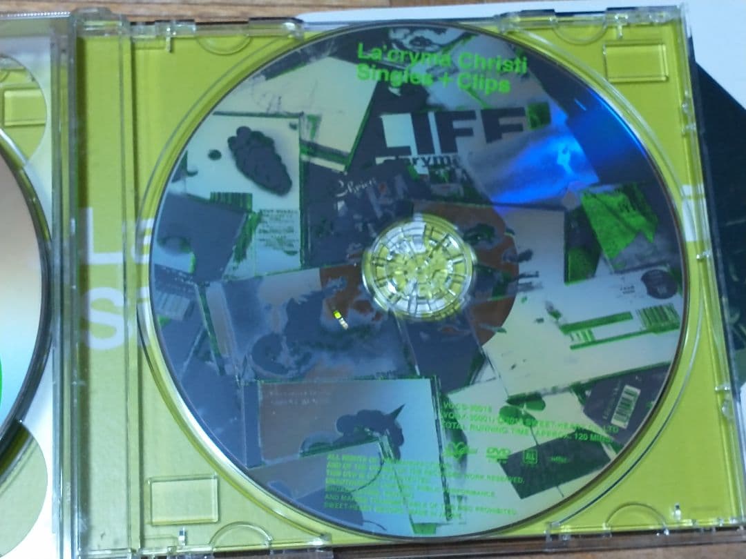 邦楽 La'cryma Christi Singles + Clips 3CD+DVD