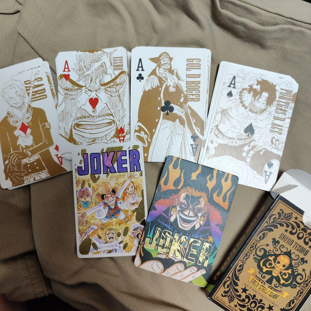 ワンピース トランプ GRAND TESORO GOLD STELLA SHOW - メルカリ