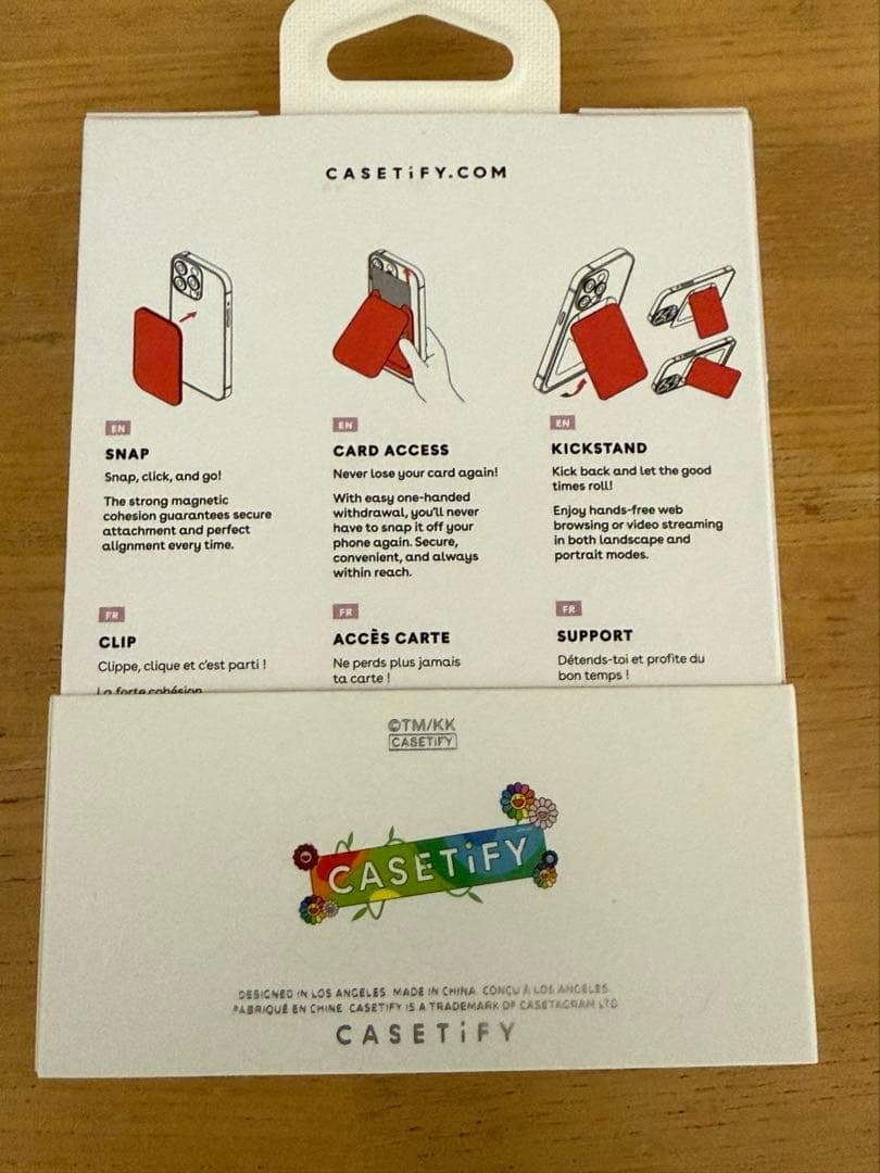 正規品 限定版 CASETiFY 村上隆 カードホルダースタンド ラスト1点