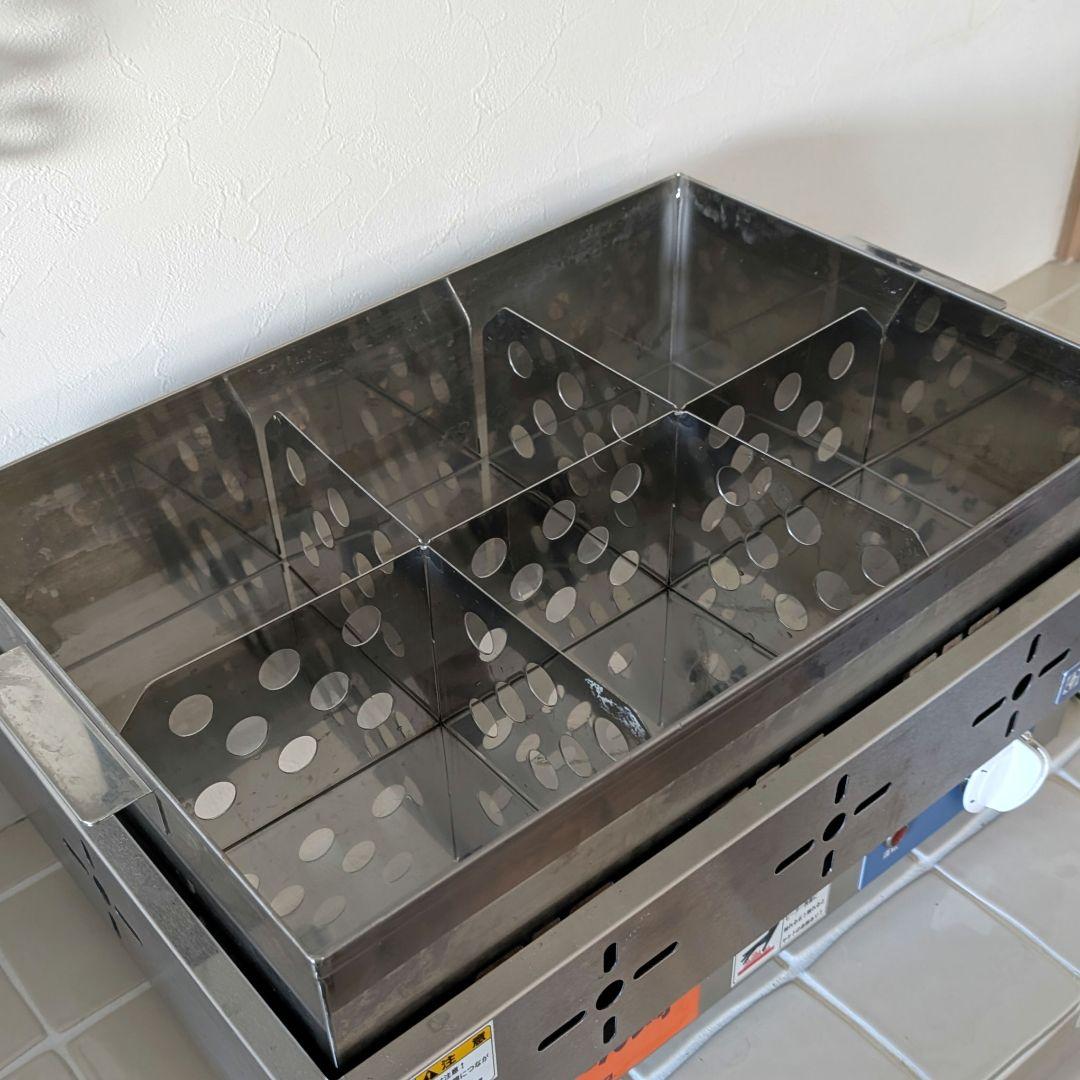 ニチワ 業務用電気おでん鍋 EOK-6 ステンレス製 6仕切り - メルカリ