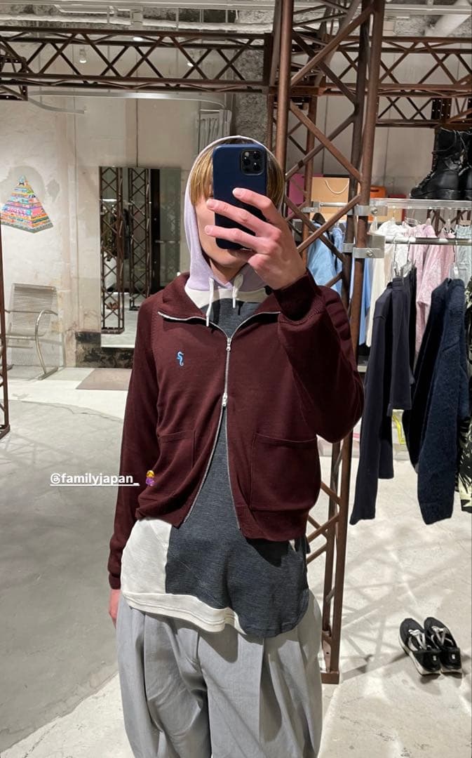 FAMILY JAPAN 25ss ドライバーズニットスカート11747391 - メルカリ