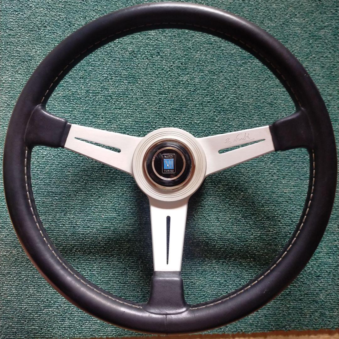 当時物 Nardi ステアリングホイール E. Nardiサイン入り - メルカリ