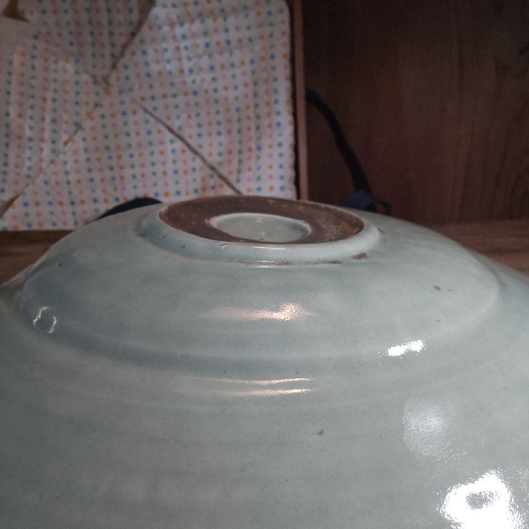 初期伊万里～淡青磁草花文様尺越大皿 - メルカリ