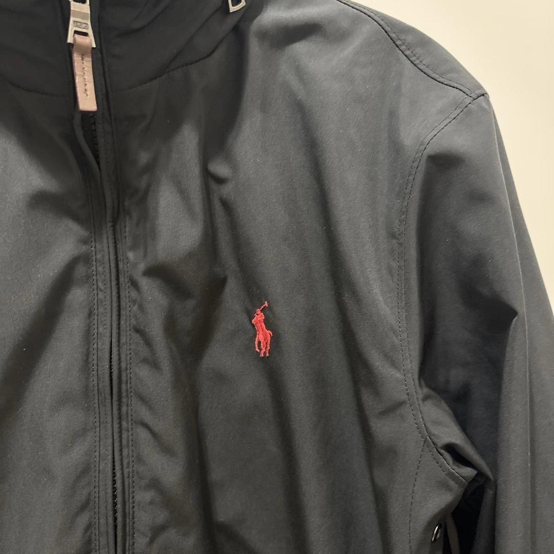 再値下げ！美品！Ralph Lauren ブラックナイロンジャケット ポロ