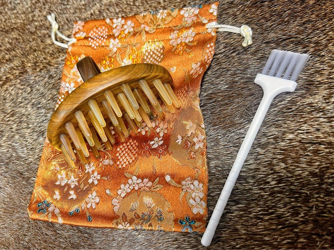 京都名物 高級希少羊角つげぐし つげくし つげ櫛 薩摩 つげマッサージ櫛 000000004310-02.jpg?size=l&w=