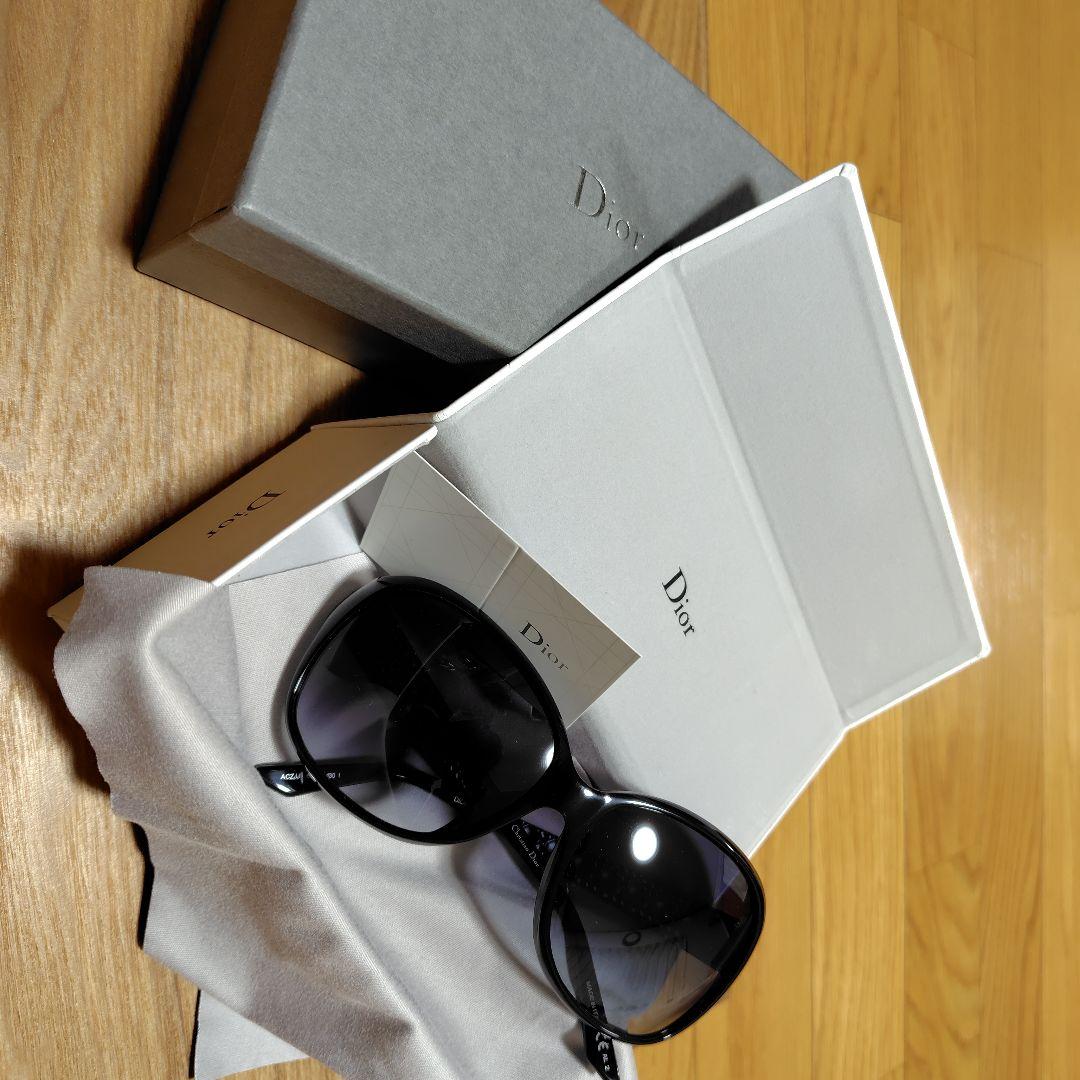 Dior ブラック サングラス ケース付き