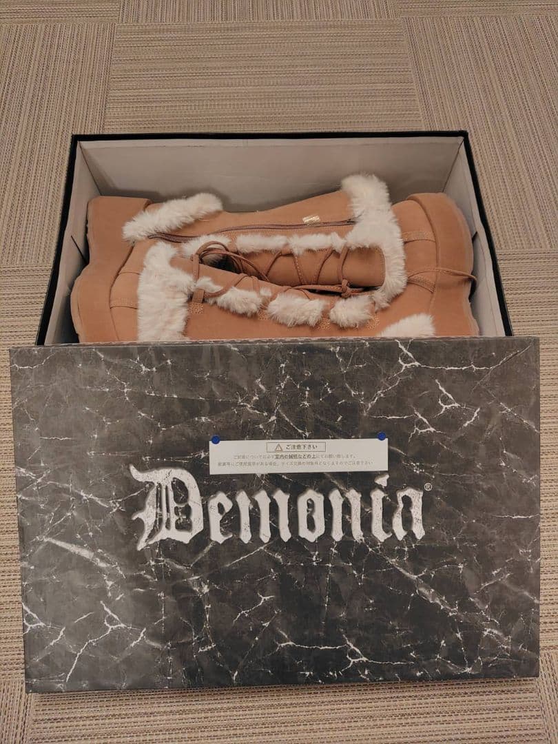 デモニア 厚底ロングブーツ NMIXX ソリュン着用 US9(25cm) 韓国 - メルカリ