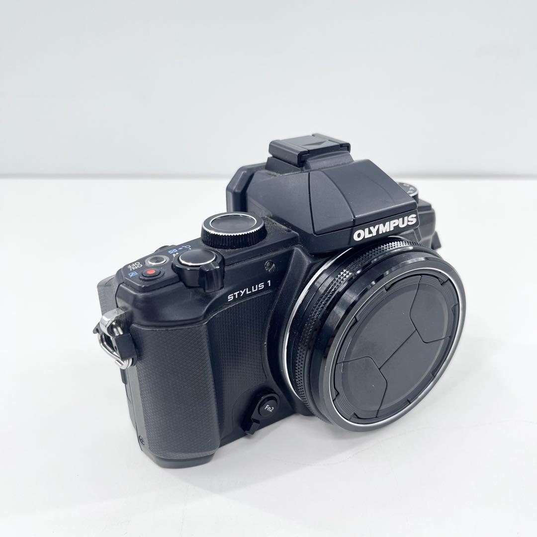 OLYMPUS STYLUS1 F2.8通し コンデジ 動作確認済 - メルカリ