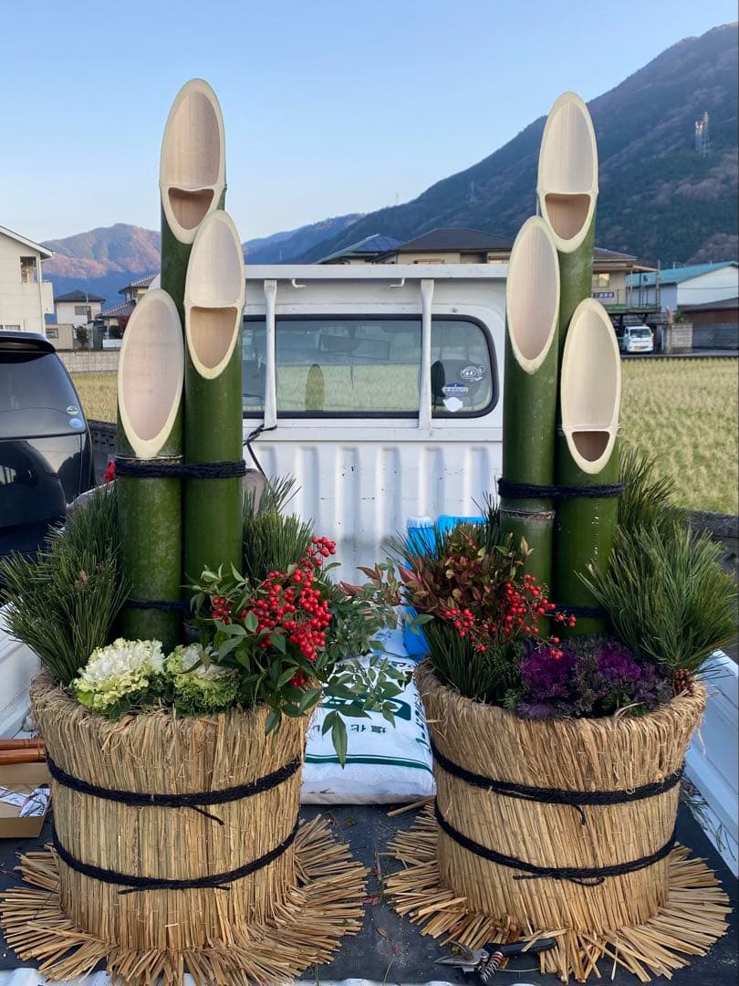 フミ様専用ページ 門松B 120センチ