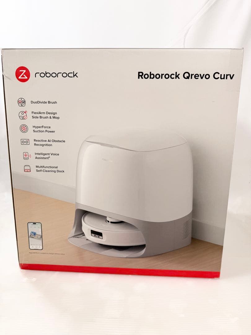 Roborock Qrevo Curv ロボロック　未使用品　ロボット掃除機 Qrevo Curv Roborock ロボロック　未使用品　ロボット掃除機