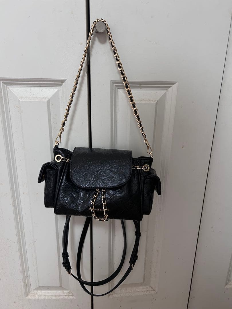 チャールズアンドキース Duo ドゥオ ツーウェイフロントフラップバック