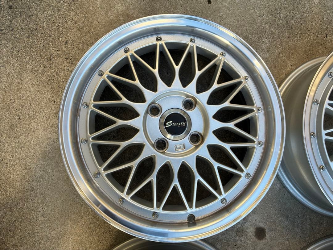 S*a様 ステルスレーシングホイール　ME01 16×5.5J 4本 深リム