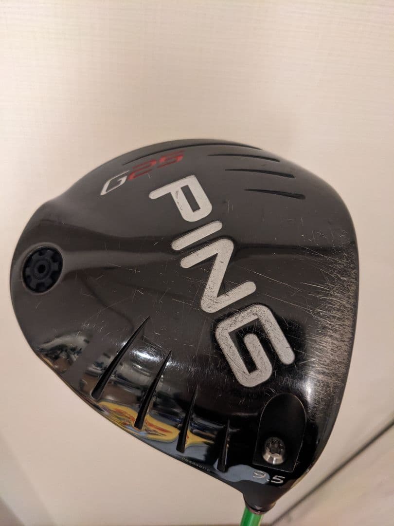 PING G25 ドライバー☆カスタムシャフト G25 ドライバー TFC360D/189D(ドライバー（単品）)|G25(ピン)の通販