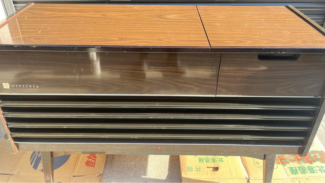 ナショナルSE-6500 昭和レトロ ナショナル 真空管 ステレオ