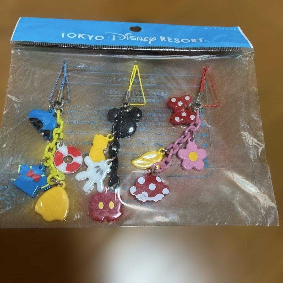 ディズニー ストラップセット 未使用 - メルカリ