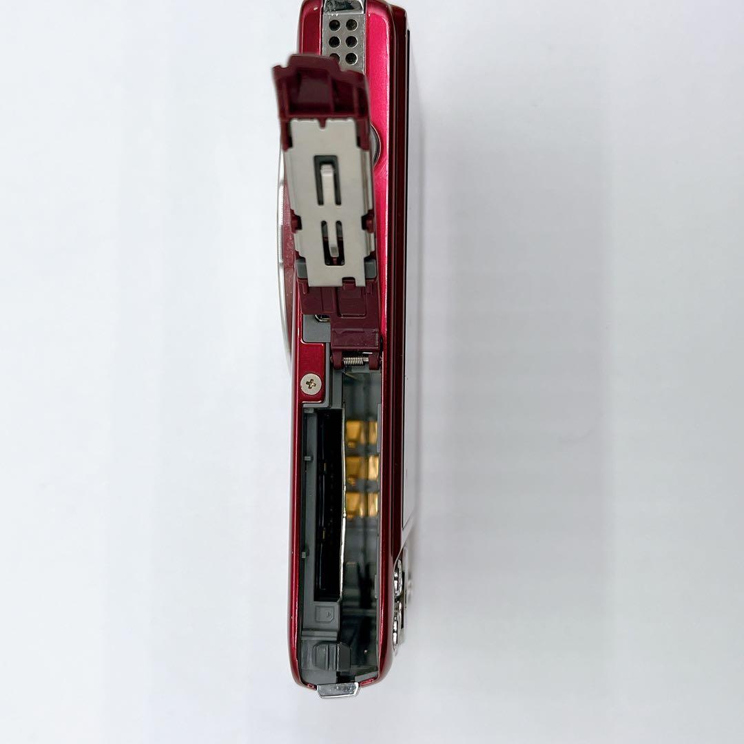 美品】CASIOEXILM CARD EX-S10オールド コンデジ レッド - メルカリ